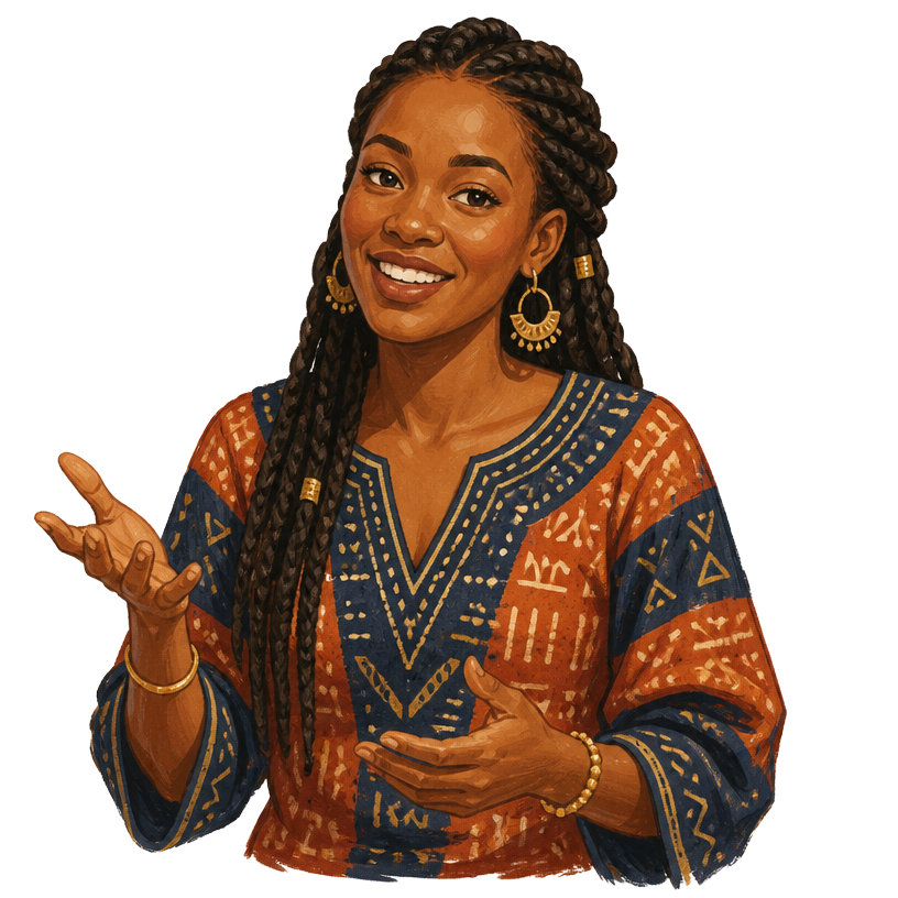 Ama, your lesson guide